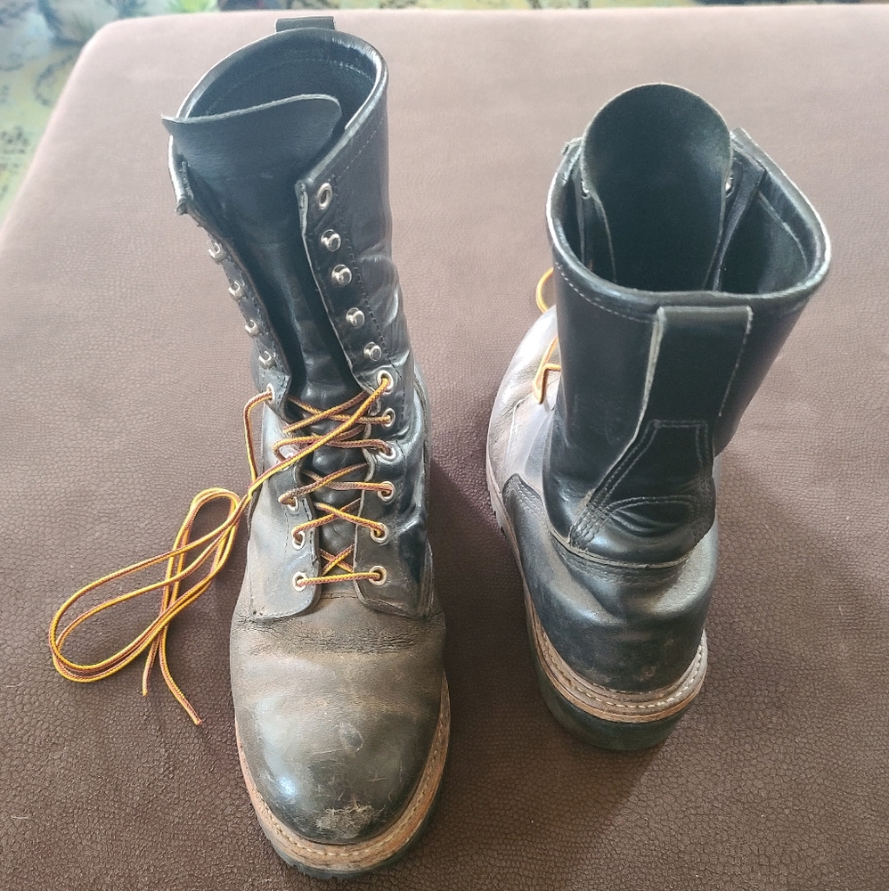 Authentic Red Wing ANSI Z41 PT99 M1/75 C/75 Steel Toe Work Boots